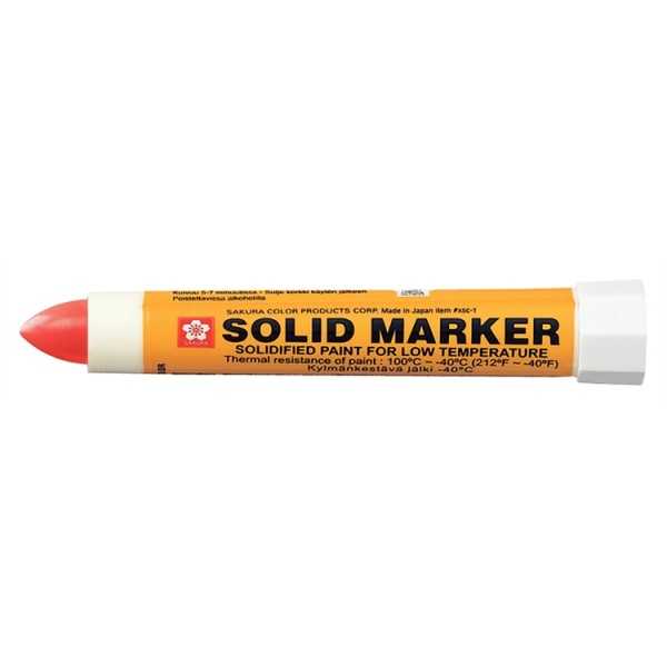 Maalikynä Sakura Solid XSC-T punainen