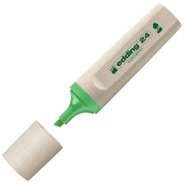 Korostuskynä Edding24 Ecoline v.vihreä