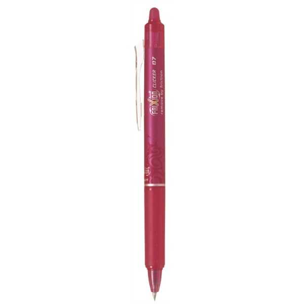 Kuulakynä Pilot Frixion Clicker 07 pink