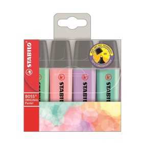 Korostuskynä StabiloBOSS pastel set/4