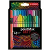 Kuitukärkikynä STABILO pointMax Arty /24