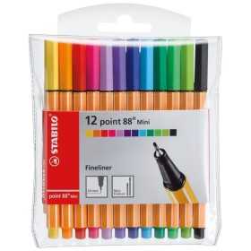 Kuitukärkikynä STABILO point88 mini /12