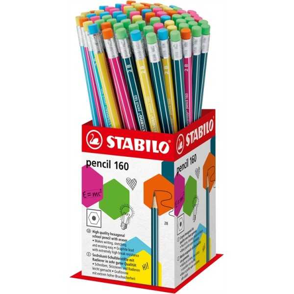 Lyijykynä STABILO 160 RT HB display /72