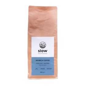 Kahvi Slow tummapaahto papu 1 kg