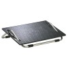 Jalkatuki Wedo Ergoswing 48x30 cm musta