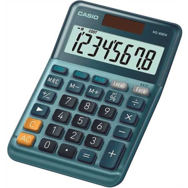 Pöytälaskin Casio MS-88EM
