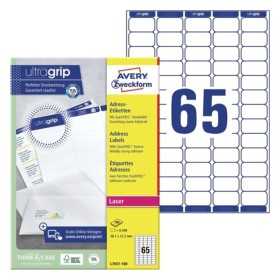 Osoitetarra Avery valk.38,1x21,2mm/6500