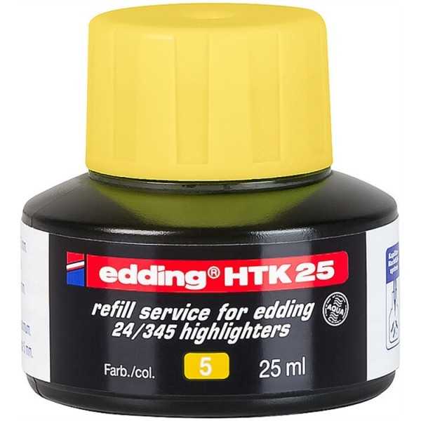Täyttöväri Edding HTK 25 keltainen