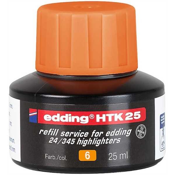 Täyttöväri Edding HTK 25 oranssi