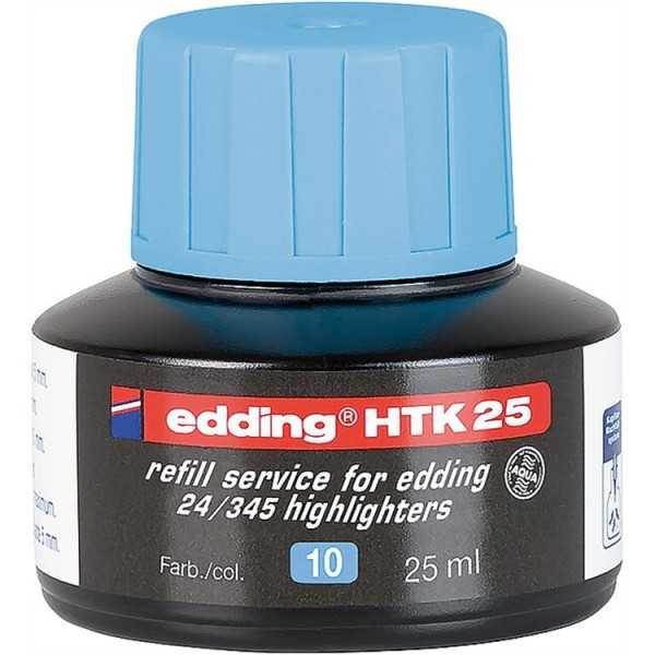 Täyttöväri Edding HTK 25 turkoosi