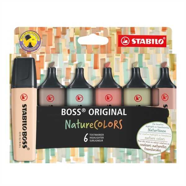 STABILO BOSS NatureColors korostuskynä/6