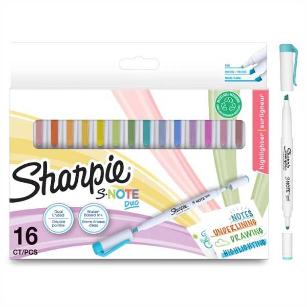 Sharpie S-Note Duo värilajitelma blis/16