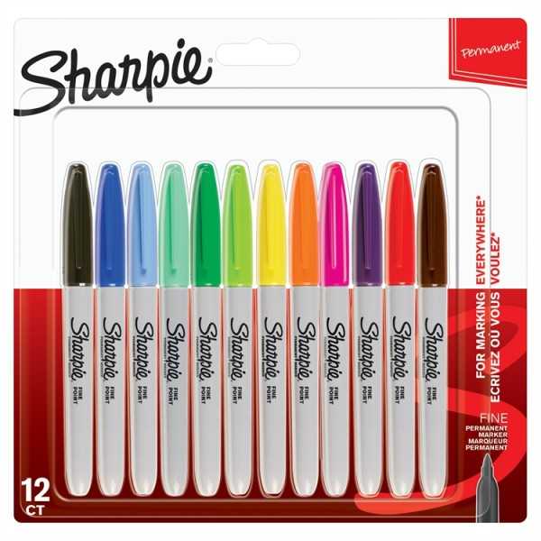 Sharpie Fine värilajitelma blisteri /12