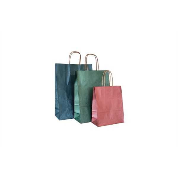 Lahjakassi vihreä22x10x31 cm M/50 kpl