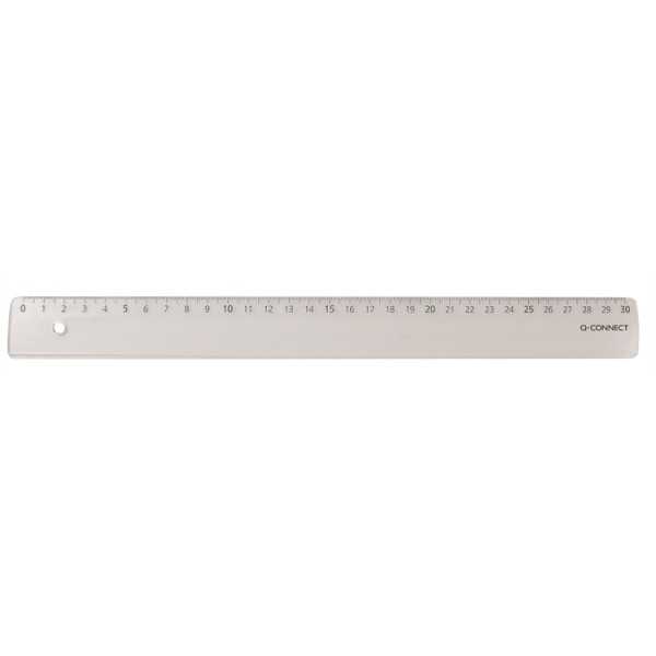 Viivain Q-ConnectEconomy 30 cm