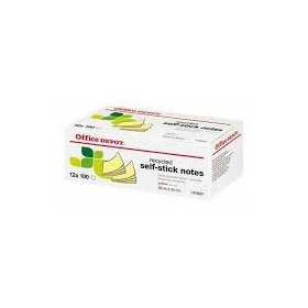 Office Depot kierrätyspaperista valmistetut post-it laput, 100kpl