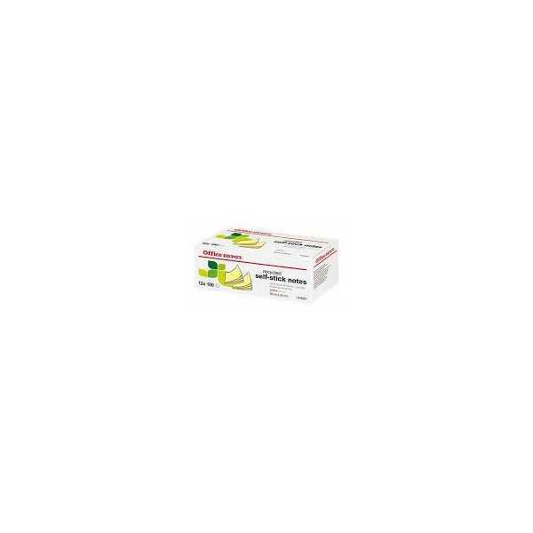 Office Depot kierrätyspaperista valmistetut post-it laput, 100kpl