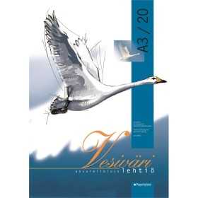 Vesivärilehtiö 140gA3/20