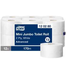 Tork Mini Jumbo WC-paperi 120280/12 T2