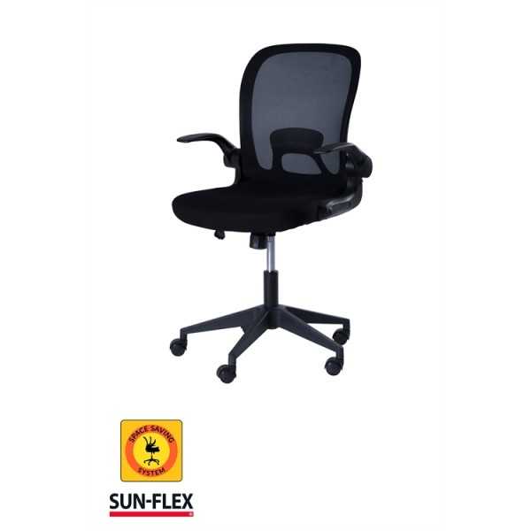 Työtuoli SUN-FLEXHIDEAWAY CHAIR MUSTA