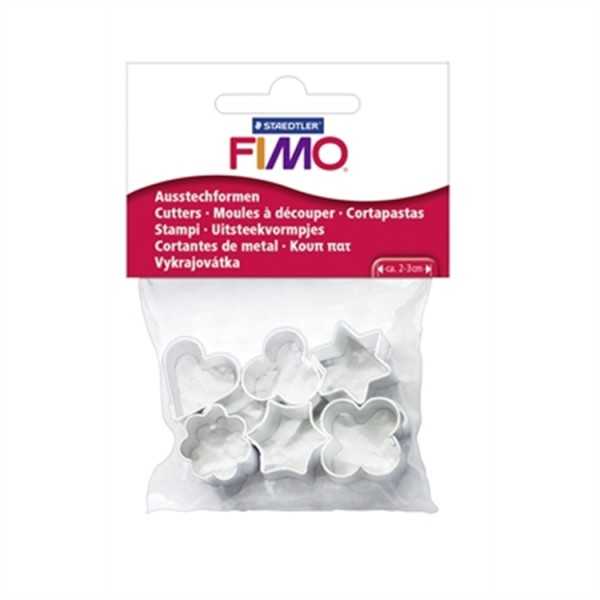 Muotit 6 kpl Fimo metallia