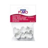 Muotit 6 kpl Fimo metallia