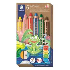 Puuvärikynä 6kpl Staedtler Noris junior