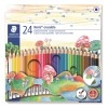 Puuvärikynä pyyhittävä 24kpl Staedtler N