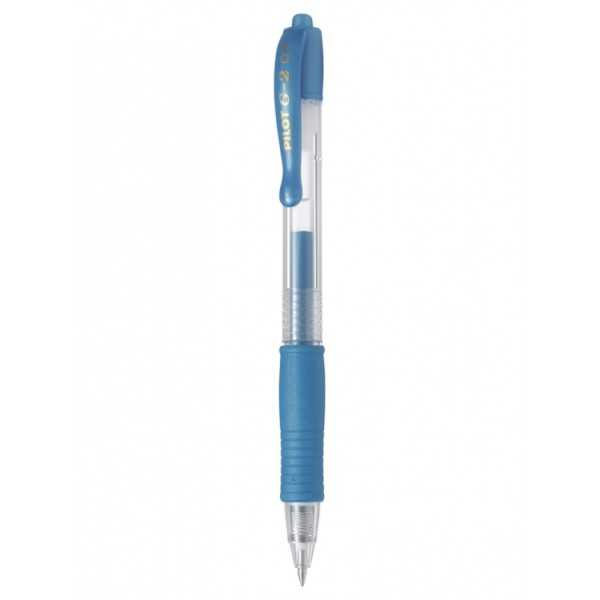 Geelikynä G2 0,7 Metallic blue Pilot