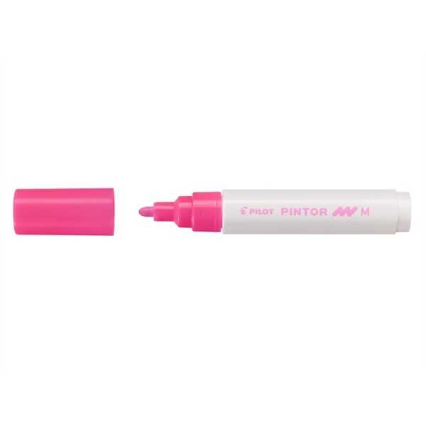 Maalikynä Pilot Pintor M neonpinkki