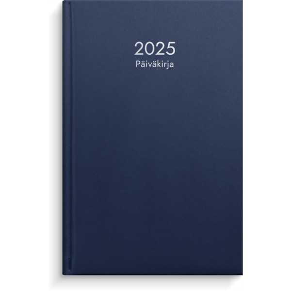 Vuosikalenteri Burde 2025 Päiväkirja keinonahka, sininen