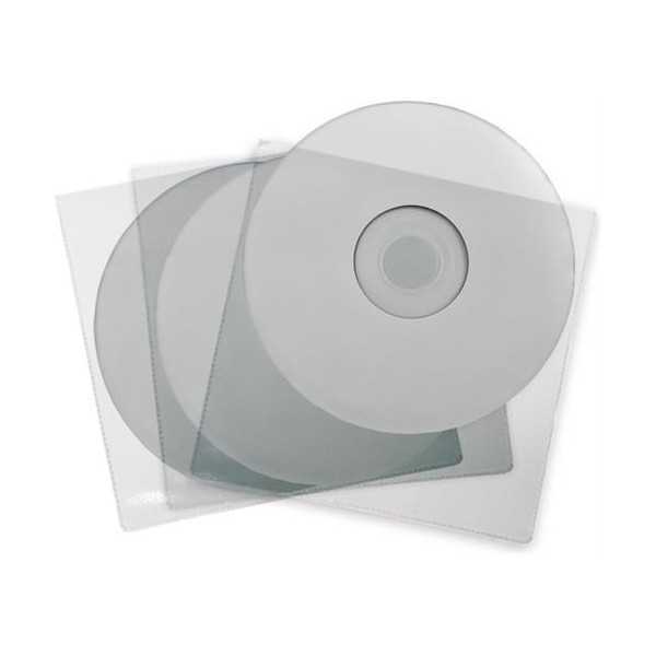 Deltaco Muovitasku CD-levyille, kaksipuolinen