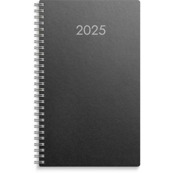 Vuosikalenteri Burde 2025 2-viikon pöytäkalenteri Eco, musta