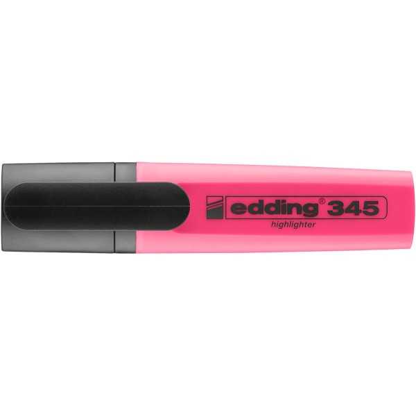 Korostuskynä Edding 345 pinkki