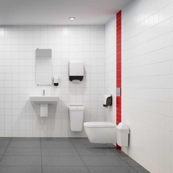 Katrin System WC-paperiannostelija, valkoinen