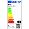LED-pöytävalaisin langattomalla latauksella, musta