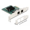 Delock PCI Express x1 korttito 2 x RJ45 Gigabit LAN BCM