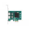 Delock PCI Express x1 korttito 2 x RJ45 Gigabit LAN BCM