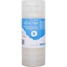 Niceday kirkas 12 mm x 33 m teippi, 12 rll / pakkaus
