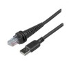 Honeywell Voyager 1400G2D-viikakoodinlukija, USB-kaapeli ja teline