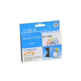 ORINK Tusz LC1280XLC do drukarek Brother MFCJ6510DW / J425W / DCP J525N , cyan , 19 ml