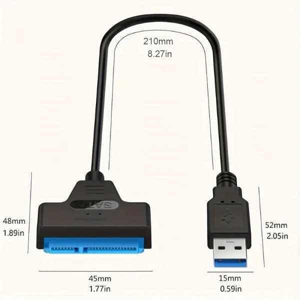 USB 3.0 - SATA kiintolevysovitin