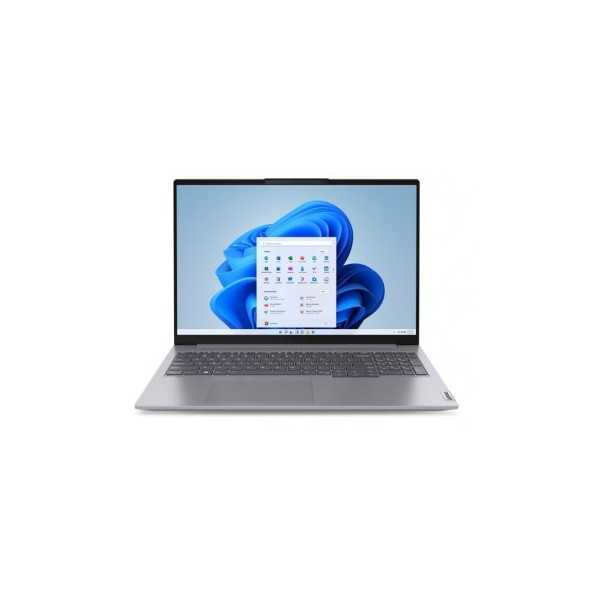 Lenovo ThinkBook 16 G6 on tyylikkäällä alumiinikannella verhoiltu AMD yrityskannettava.
