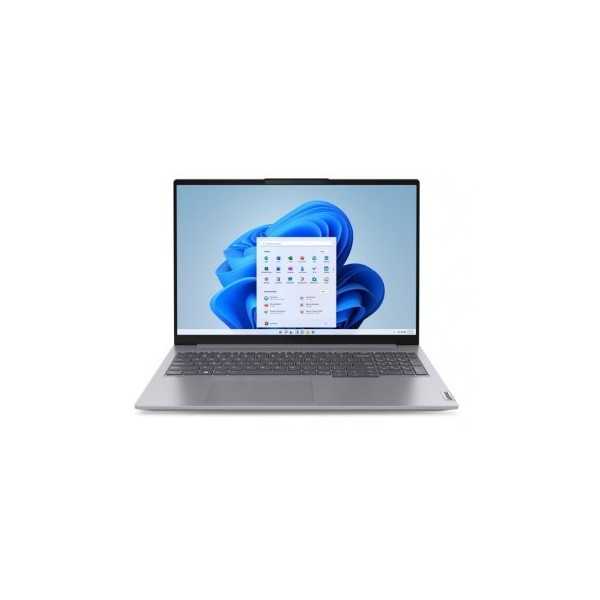 Lenovo ThinkBook 16 G6 on tyylikkäällä alumiinikannella verhoiltu AMD yrityskannettava.