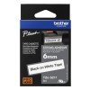 P-TOUCH 6MM TZE-S211MUSTA/VALK. STRONG