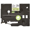 P-TOUCH 12MM TZE-C31MUSTA/NEONKELTAINEN