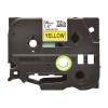 P-TOUCH 36MM TZE-661MUSTA/KELTAINEN
