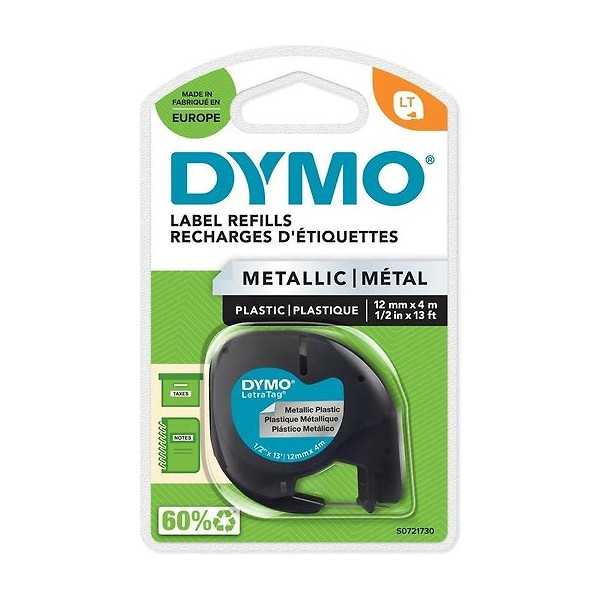 DYMO LETRATAG METALLITEIPPI HOPEA 91228