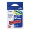 Tarrakasetti BrotherTZe461 36mm puna/mus