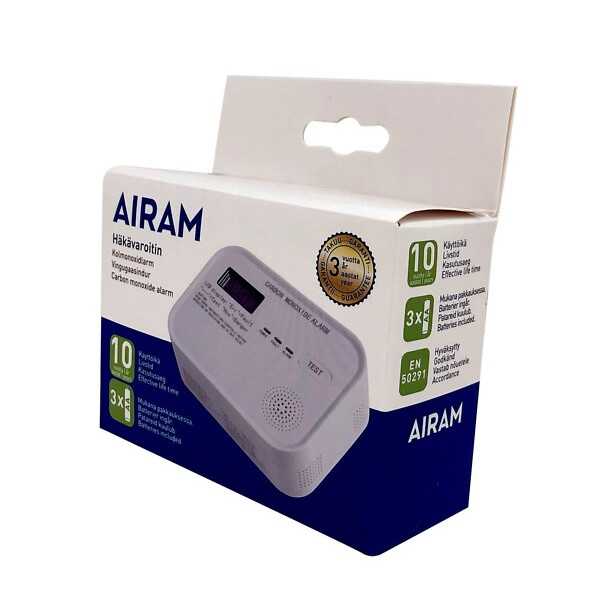 AIRAM HÄKÄVAROITIN PARISTOTOIMINEN 85DB